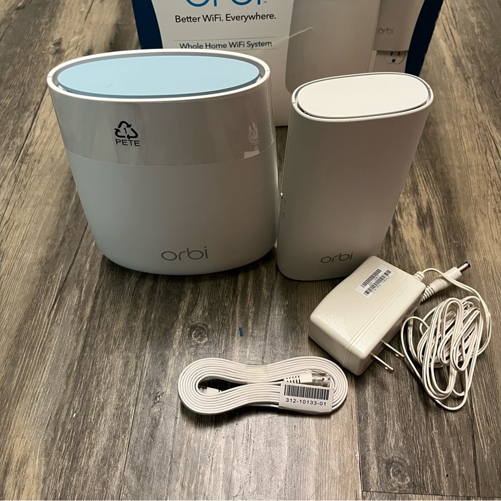 NETGEAR ORBI BETTER WIFI EVERYWHERE, WHOLE HOME WIFI SYSTEM, TRI-BAND WIFI